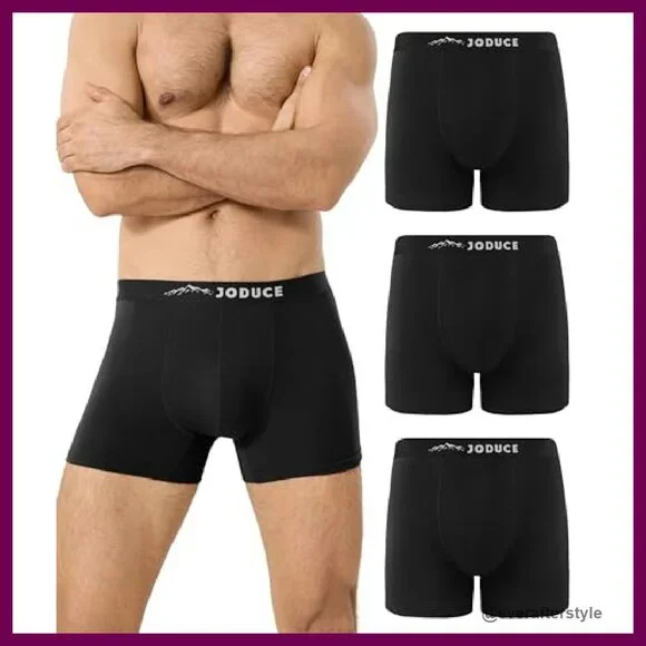 Premium Merino Wool Boxer Briefs Moisture Wicking Breathable Comfort Fit